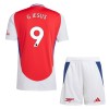 Officiële Voetbalshirt + Korte Broek Arsenal G. Jesus 9 Thuis 2024-25 - Kids